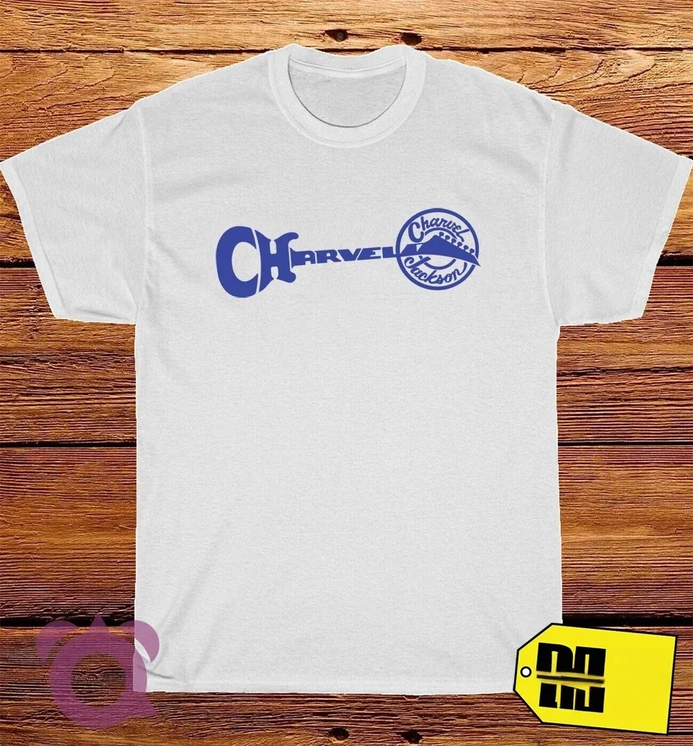 

2025 Summr New Charvel Jackson Logo Men's American Funny T-shirt Cotton Round Neck T-shirt for Men and Women