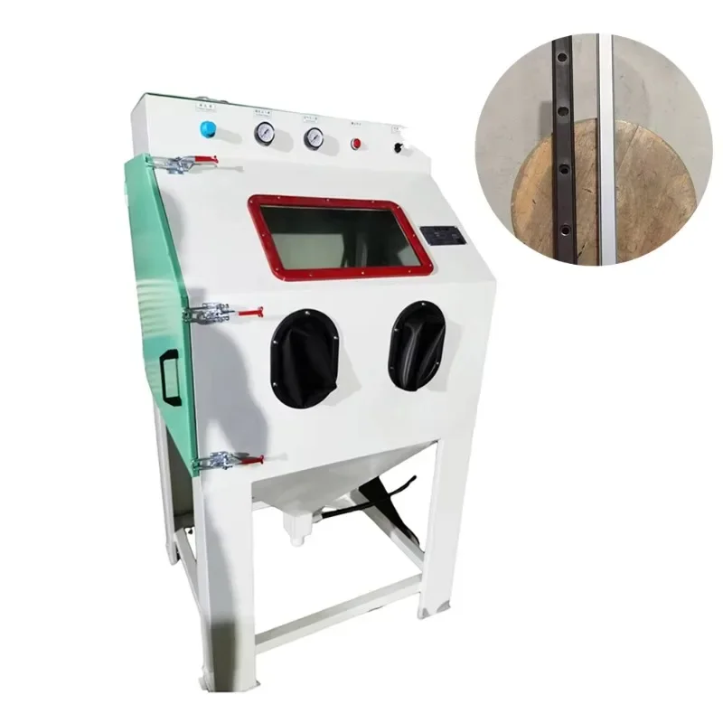 

Large automatic sandblasting machine New heat treatment abrasive sandblasting machine