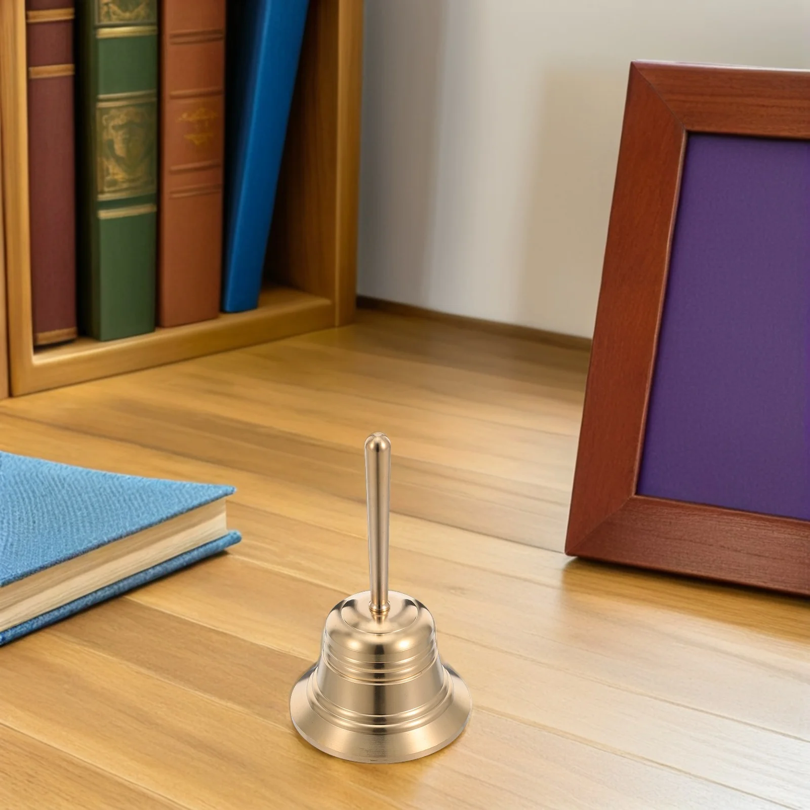 

3.2" Copper Bell Solid Brass Handcrafted Metal Craft For Kitchen Restaurant Service Table Decorative Bell Ornaments