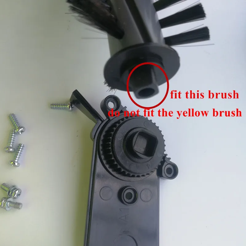 롤러 메인 브러시 홀더 부품 ILIFE A4s A40 로봇 진공 청소기 부품 롤러 브러시 교체