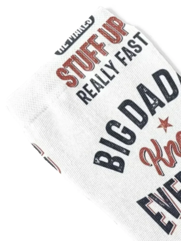 Big Daddy Knows Everything Father Grandpa Gift Socks kids Heating sock luxury Socks Woman Men's