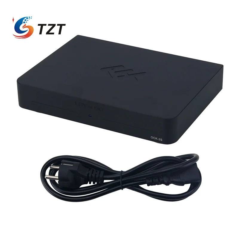 TZT สีเงิน/สีดํา OCK-2S 10MHz OCXO ความแม่นยําสูง Ultra-low Phase Noise Reference นาฬิกาเครื่องกําเนิดไฟฟ้า 6-Channel Output