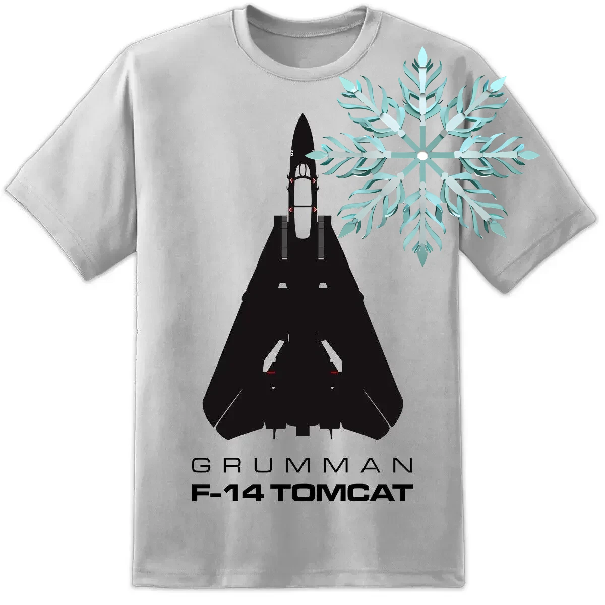 Naval F-14 Tomcat T Shirt Maverick Goose Retro Aircraft Jet Goose