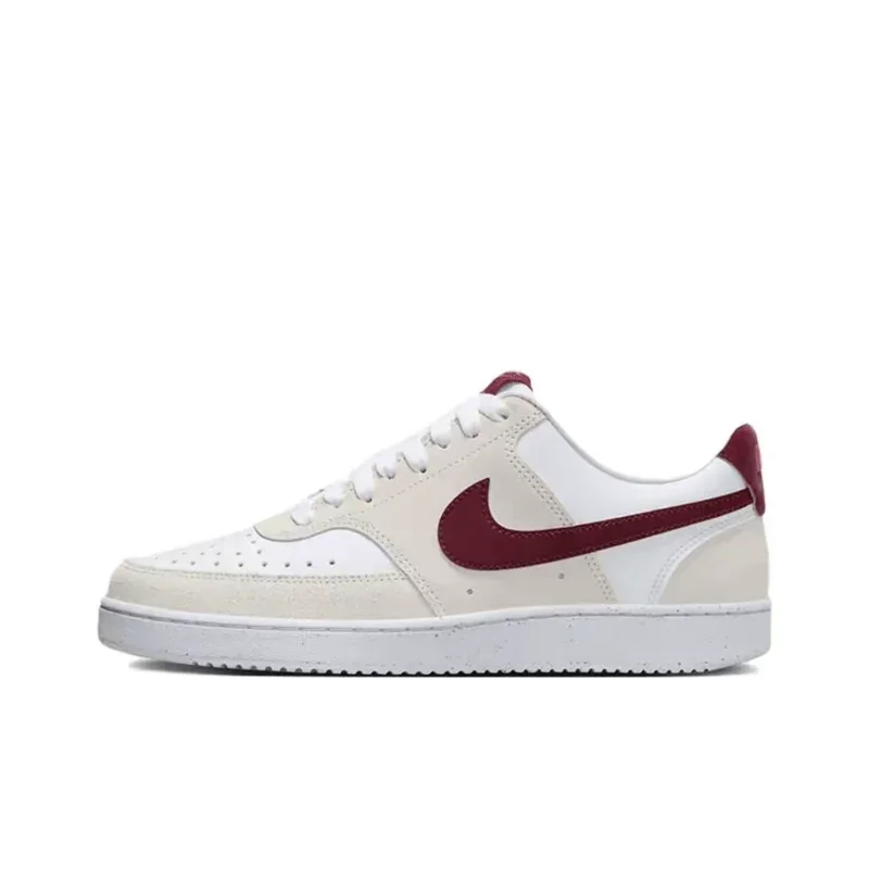 Nike Court Vision 1 Low Damen Weiß Laser Freizeit Praktische Anpassung Rutschfeste Anti-Reibungs-Skateboard-Schuhe CW5596-100