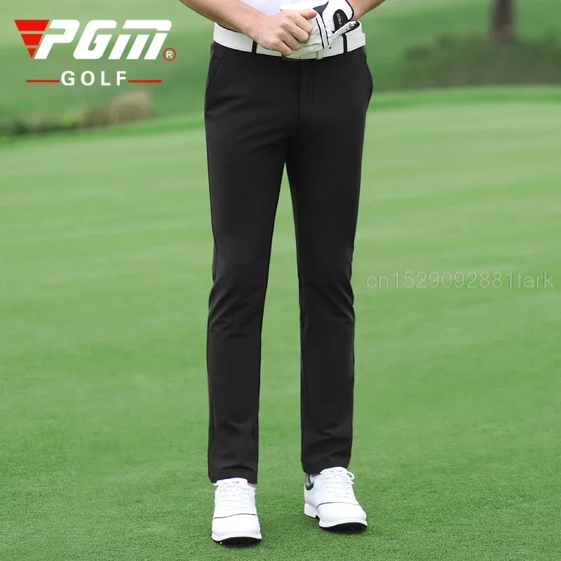 Pgm Summer Golf Men\'s Pants Elastic Casual Sports Pants Comfortable Quick Dry Male Trousers Mens Tennis Baseball Wear XXS-XXXL