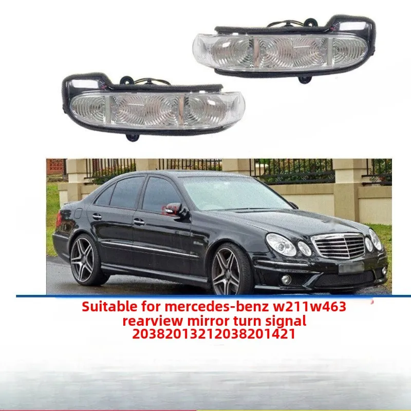 

For 2002-2008 W211 W463 Mercedes Benz E G Class Turn Signal Light Rearview Mirror Indicator Lamp 2038201321 2038201421