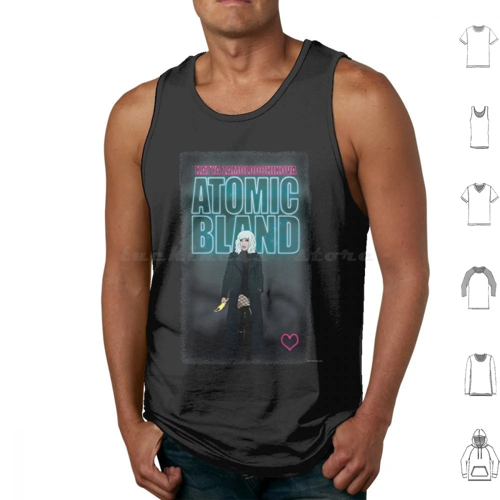 Katya Zamolodchikova : Atomic Bland Tank Tops Print Cotton Katya Katya Zamolodhikova Rupauls Drag Race Drag Race Rpdr