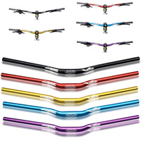 ENLEE MTB Handlebar XC Downhill MA Riser Bar High Strength Butted Tube Bike Handlebar 31.8mm Aluminum Alloy 30mm Rise 800mm