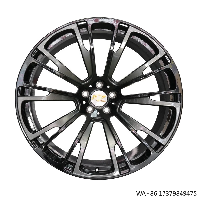 

20 Inch Black Forged Alloy Car Wheel Wire Spoke Wheel with 30mm ET New Condition on Sale