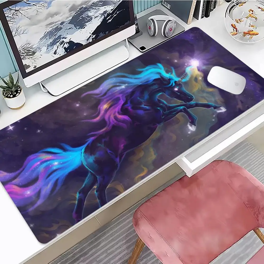 

Unicorn Mouse Pad Gaming Mouse Pad, Mouse Pad with Edges and Non-Slip Rubber Base, Extended Mouse Pad