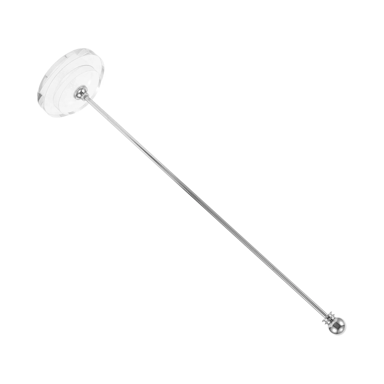 

Desktop Flagpole Stand Heavy Duty Stainless Steel with Glass Base Stable Flag Holder for Office Meeting Room Flagpole Holder