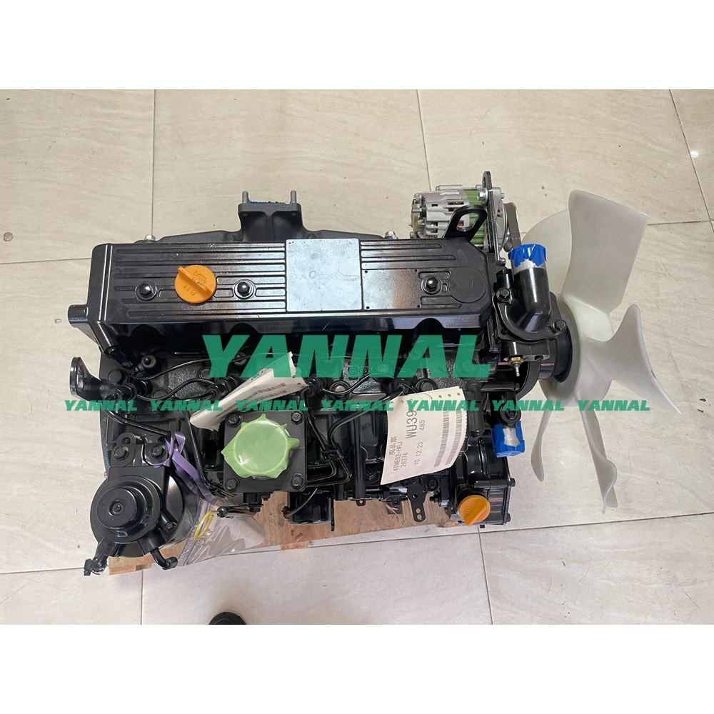 New 4TNE92 Complete Engine Assembly Without Turbo 32.8kw 2450RPM For Yanmar Engine Parts