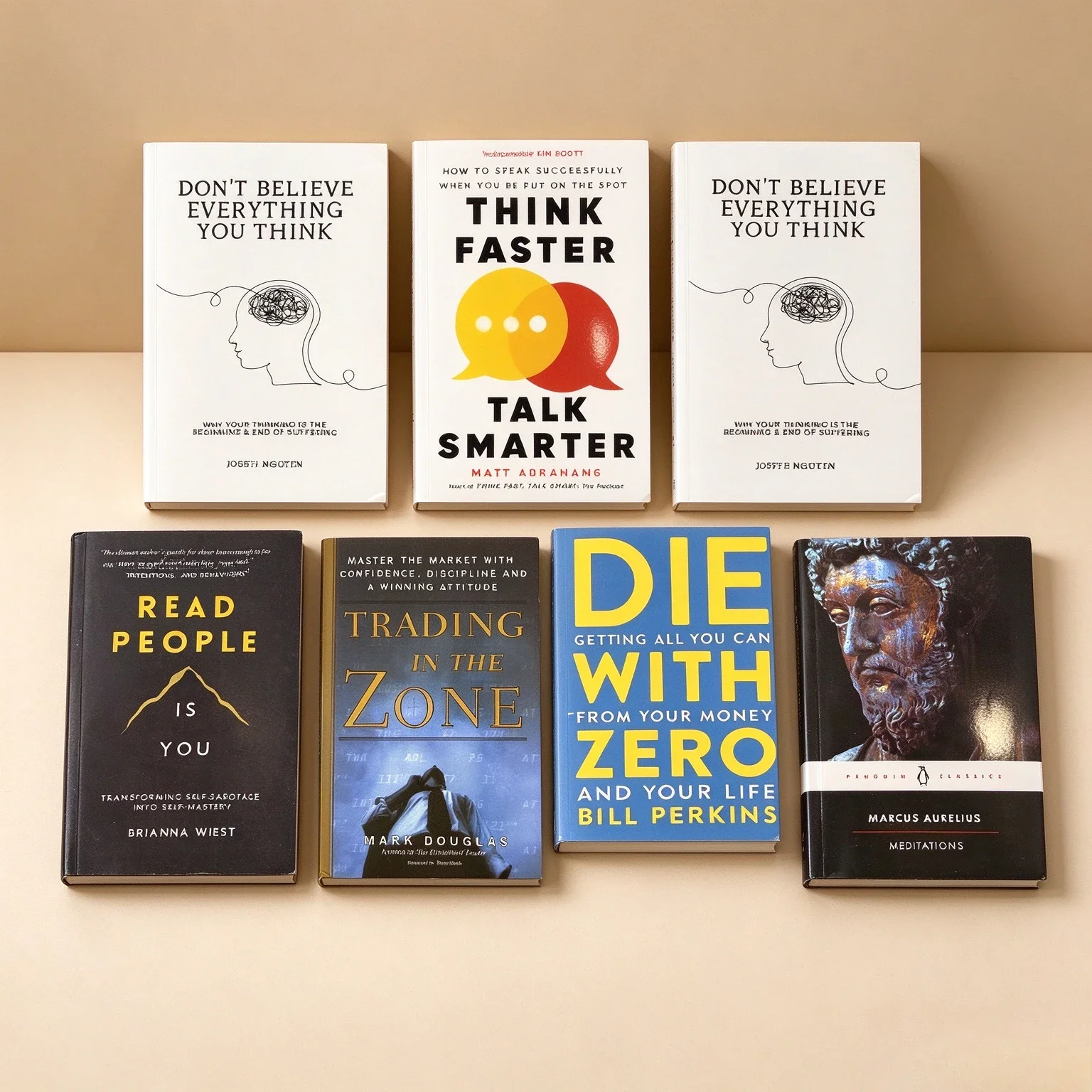 Self-help inspirational book set, self-management teaching books, books suitable for teenagers to read