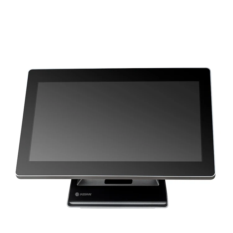 Restaurant Pos System 15.6inch Aluminum Alloy Touch Screen Cash Register Terminal Retail Point Of Sale Machine