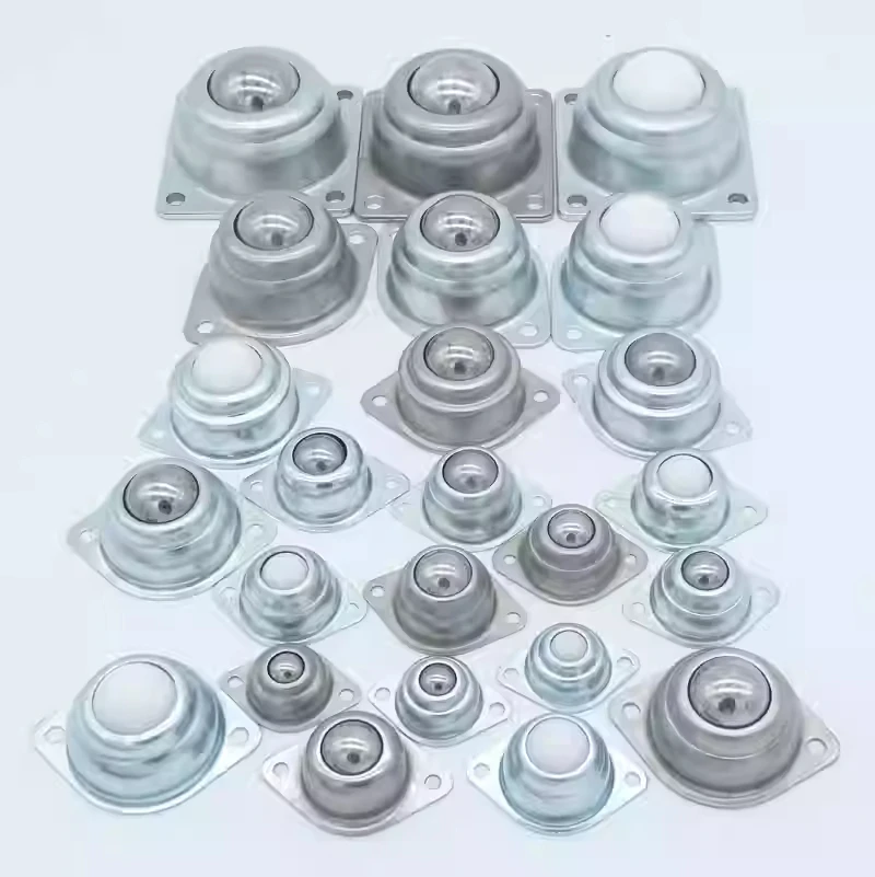 1 Uds. Rueda Universal de bola giratoria CY12A-CY38A rueda giratoria de acero al carbono/Nylon/SUS304 accesorios de Hardware modelo DIY