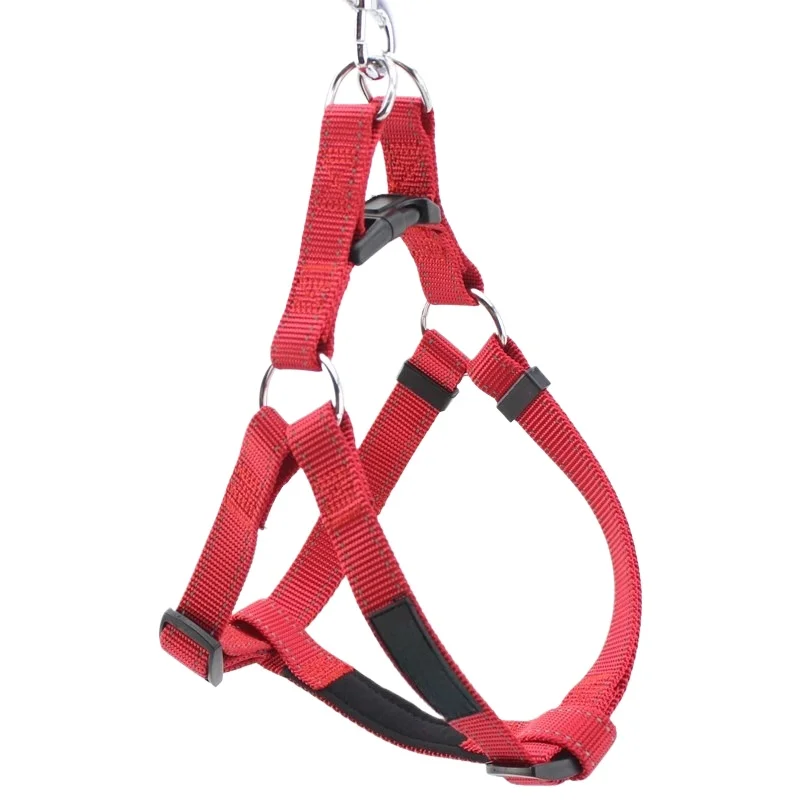 Dog leash set Dog walking artifact Vest type chest strap Small and medium-sized dog pet products S M L can be noted
