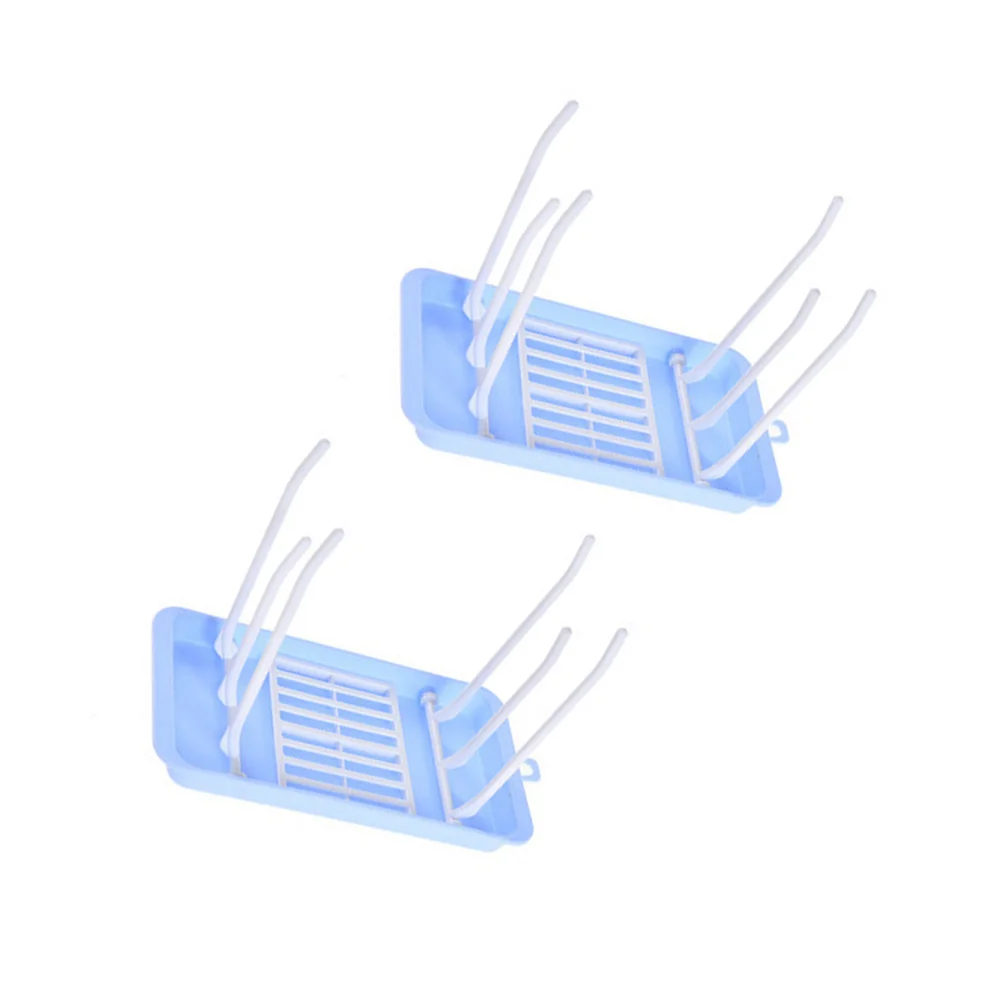 

Набор из 2 сушилок для детских бутылочек и держателей для сосок с крышкой