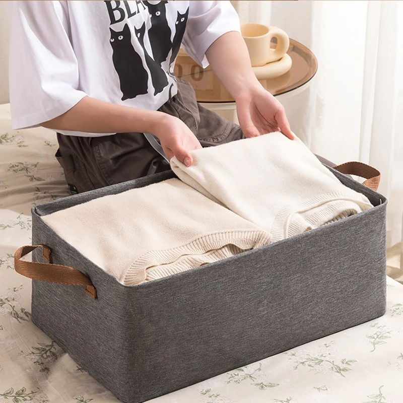 Cationic Clothing Storage Box Coats Socks Toys Organizer Container Home Closet Drawer Organizers Scarf Underwear Organizer Box