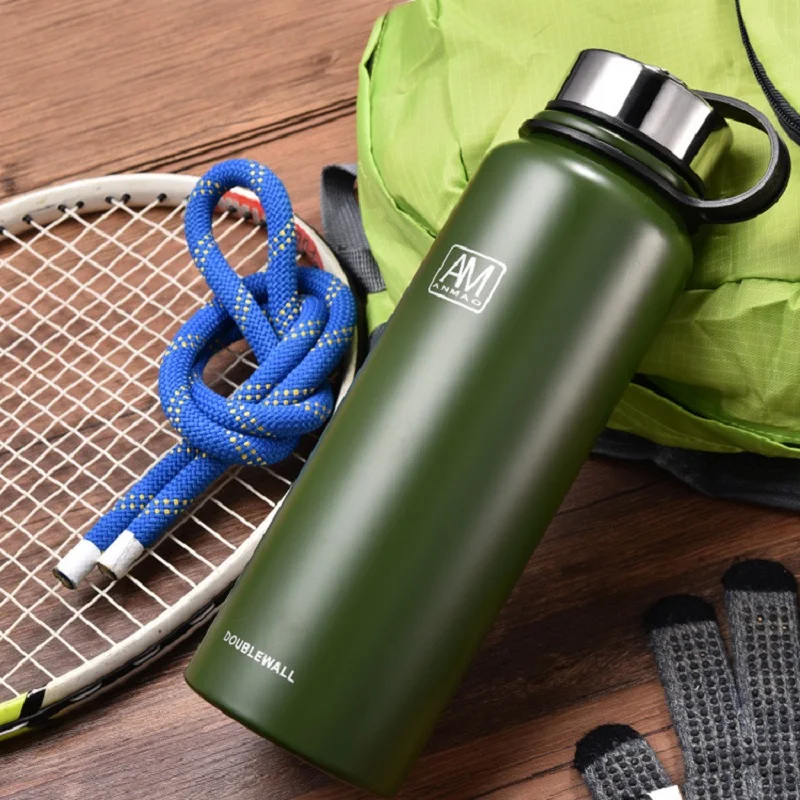 

304 Stainless Steel vacuum flasks & thermoses Cup, Portable, Large Capacity, Outdoor Sports Kettle, Keep Hot or Cold Water