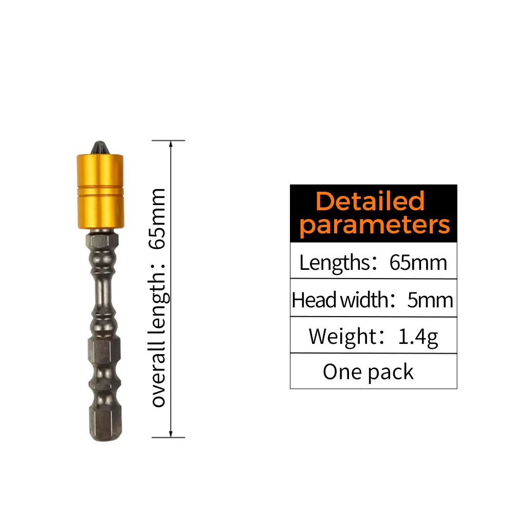 Double Head PH2 Double Cross Head Magnetic Electric Screwdriver Bit Phillips Screw Driver With Ring Electric Tool