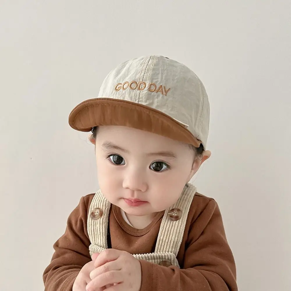 

Ins Summer Letter Baseball Cap Quick-drying Thin Baby Peaked Hat Soft Breathable Children Visors Cap Toddler