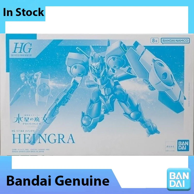 In Stock Bandai 100% Genuine Gundam PB Model Kit HG 1/144 Heingra Anime Action Figure Collection Assembly Model Toys Gifts