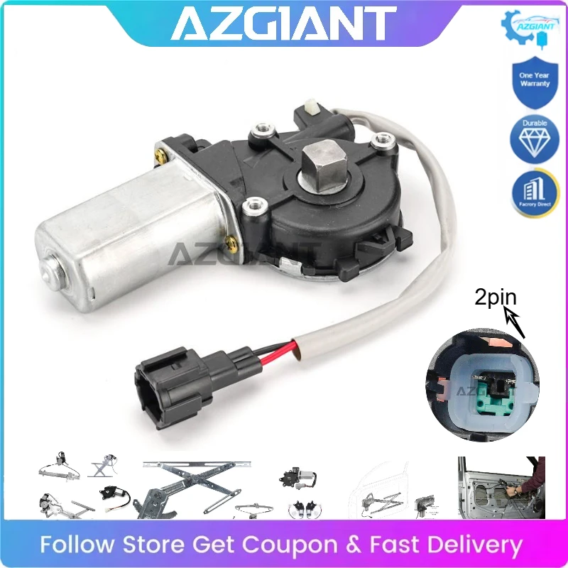 

AZGIANT Rear Left&Right Window Glass Lifting Motor DC 12V for Nissan Sylphy LIVINA TIIDA Replacement DIY Car Repair 80731ED00A