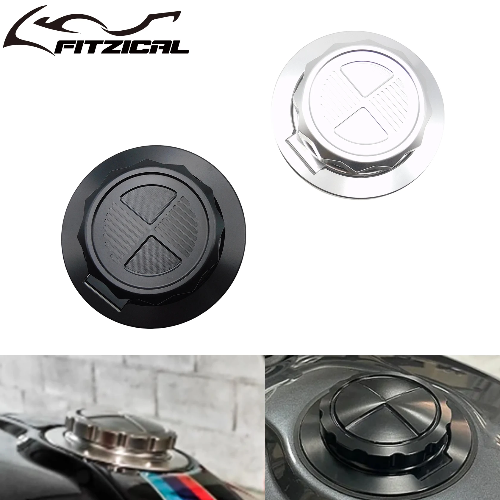 Motorcycle Fuel Tank Cover Oil Caps Petrol Cover CNC Aluminum For BMW R Nine T Scrambler Pure Urban G/S 2014-2022