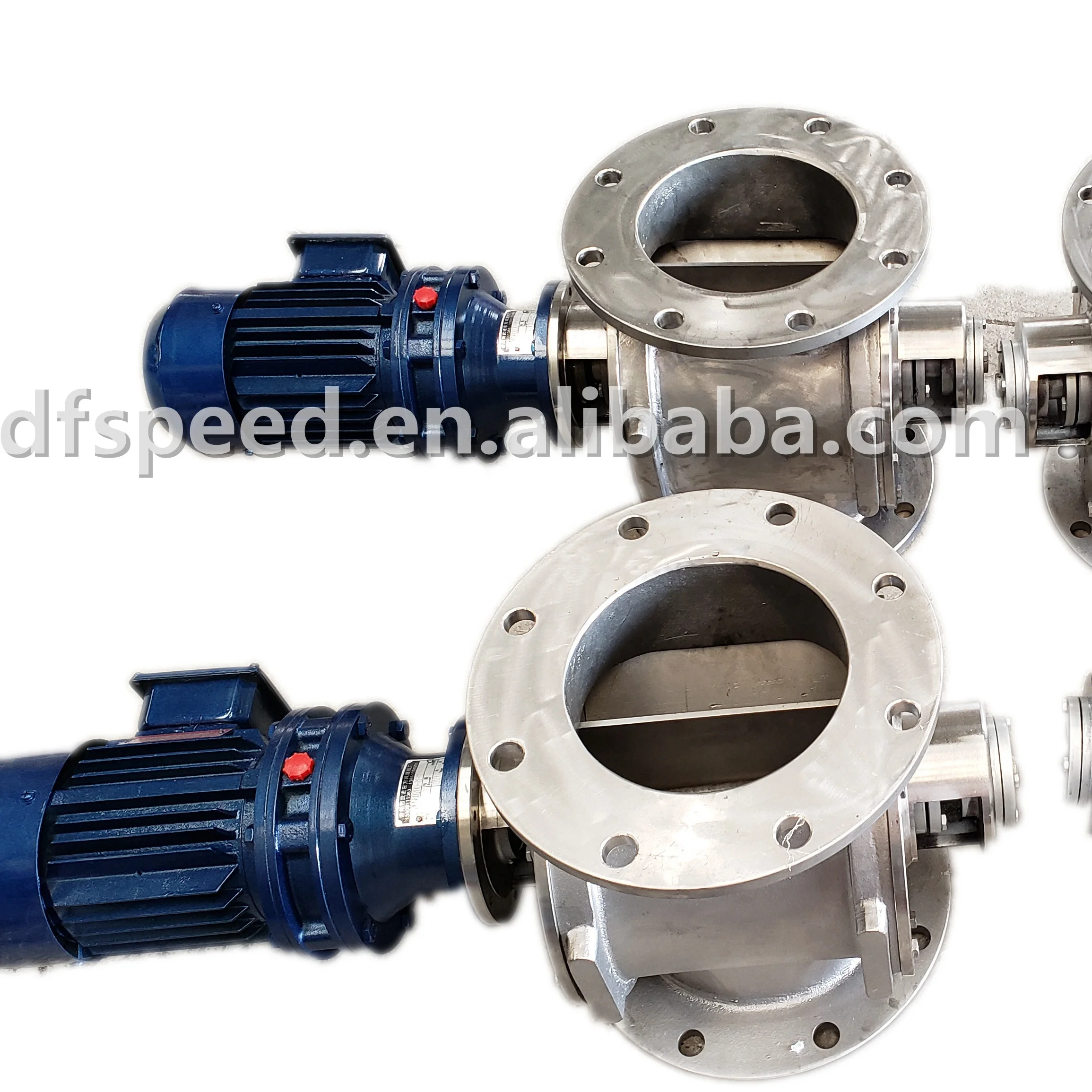 

High quality Stainless steel DN150 easy clean rotary airlock Feeder Valve Manufacturers