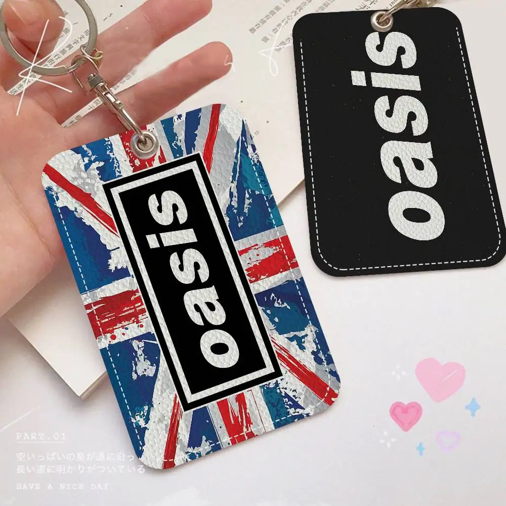 روك O-واحة الفرقة لطيف الكرتون Inteated مصعد بطاقة Acc بطاقة التحكم المفاتيح الغطاء الواقي هدية المفاتيح