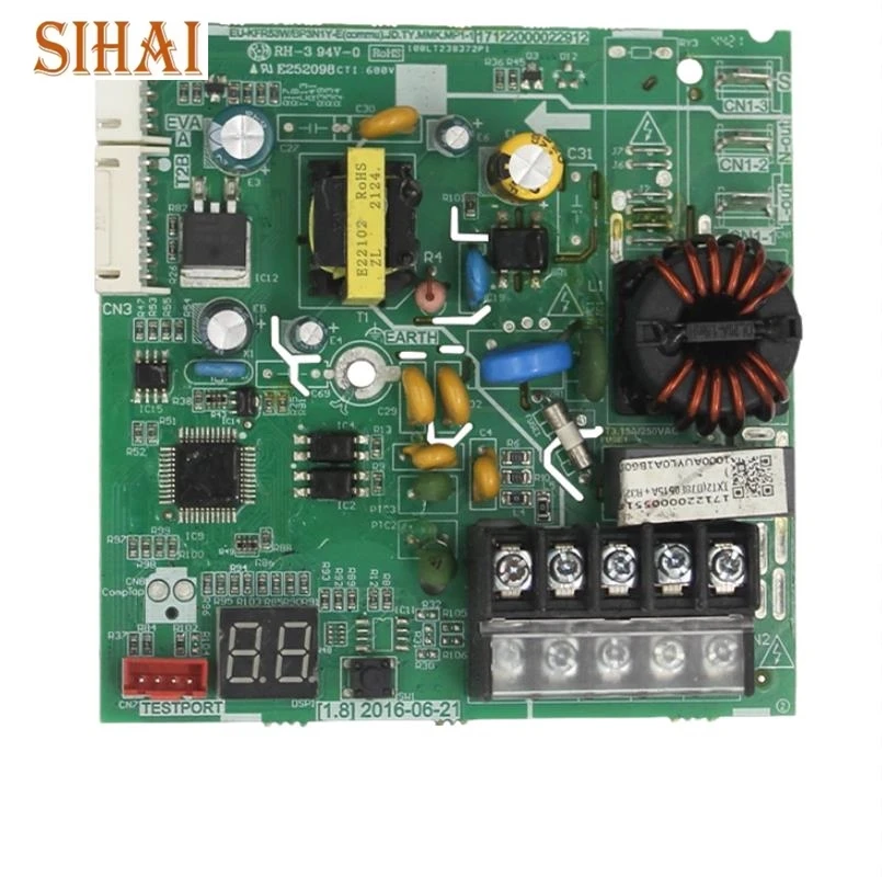 

Используется для платы управления кондиционером Midea EU-KFR53W/BP3N1Y-E, печатная плата 17122000022912