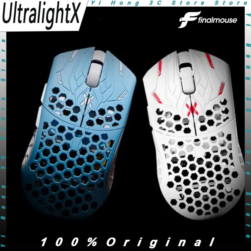 FinalMouse UltralightX ULX pro Aceu Tarik Jointly Wireless Mouse Lightweight Low Latency Custom Hollow Out PC Esports Mice