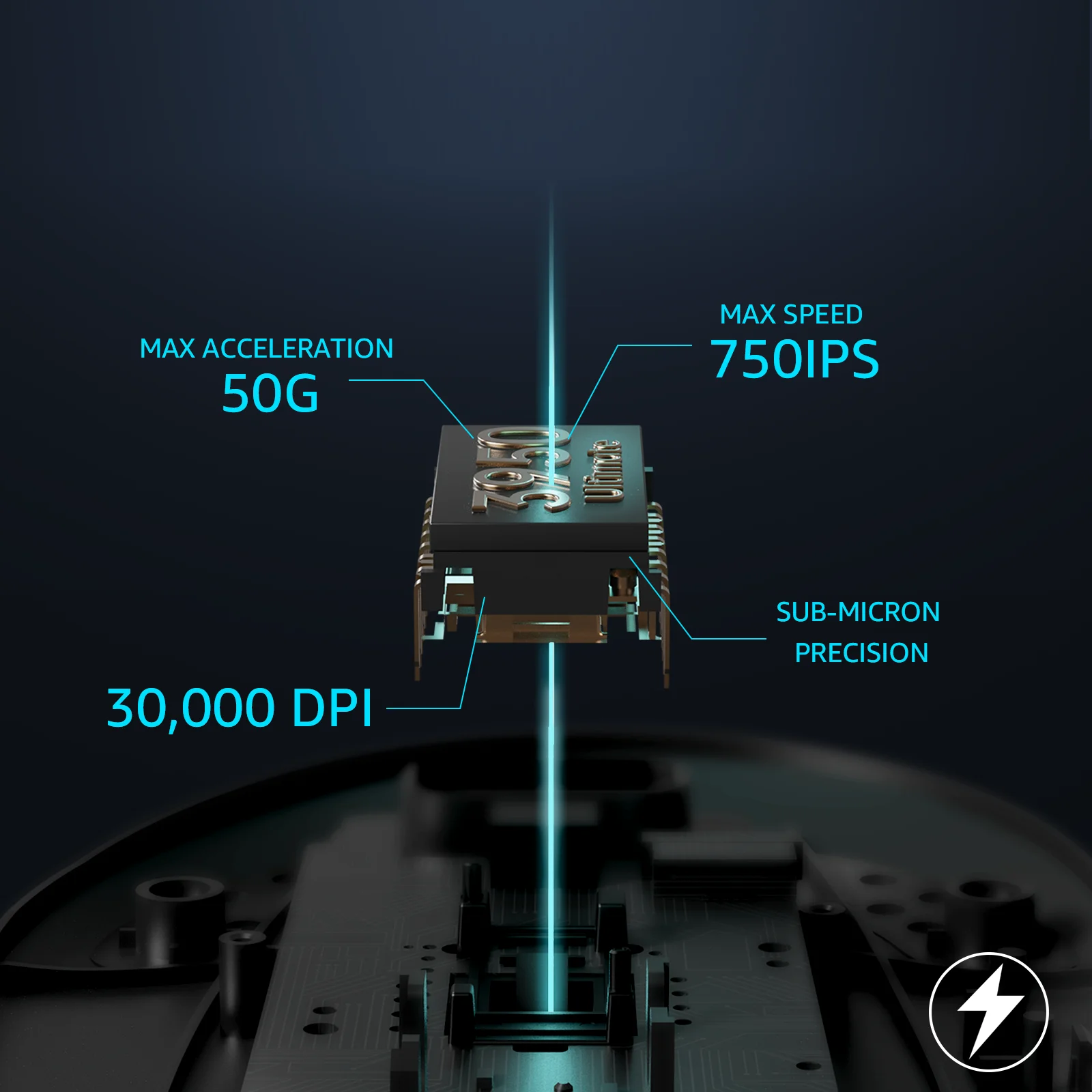 Rapoo-ratón inalámbrico para juegos VT1 VT3, superligero, 8KHz, velocidad de orolling, PAW3398/PAW3950, Sensor óptico, configuración independiente de X/Y DPI