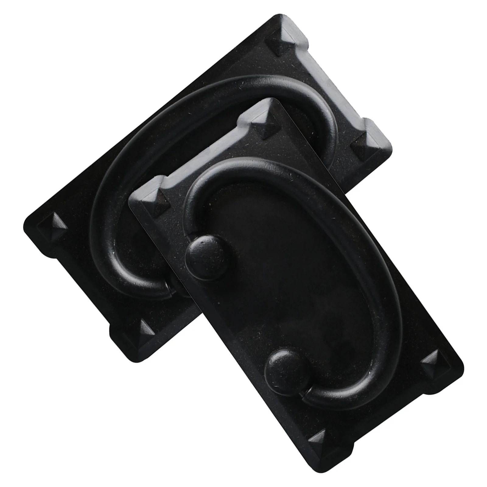 

2pcs Vintage Drawer Ring Pulls 40Mm Metal Cabinet Handles Dresser Knobs Pulls For Furniture Decoration Home Upgrade