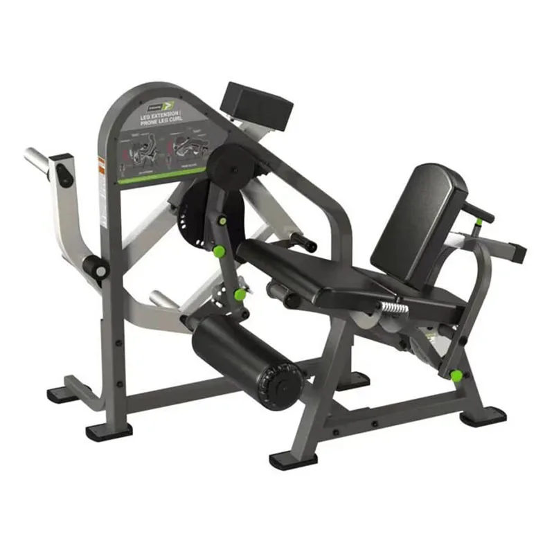 Commercial Gym Fitness Strength Equipment Plate Loaded Dual-function 2 in 1Seated Leg Extension Leg Curl Machine