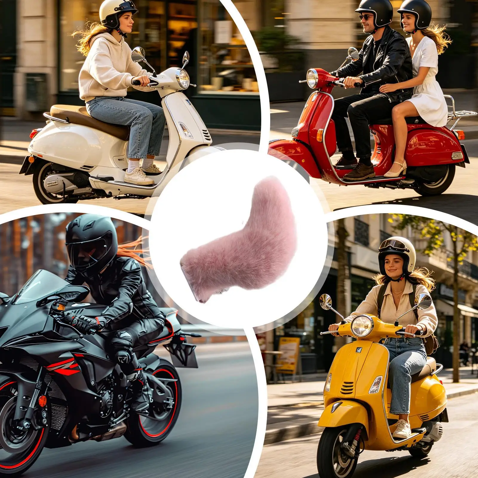 Acessórios Exteriores para Carros: Decoração Engraçada de Pelúcia para Caixa Traseira de Moto com Controle Remoto para Caminhões, SUVs, Sedans e Picap