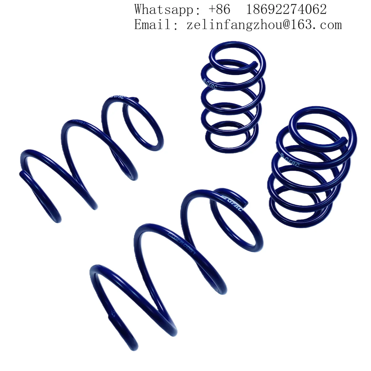 GFRC Lowering Springs Suspension Kit for Mercedes Benz A-Class W176 2012-2018 Front Rear Sport Coil Springs Performance