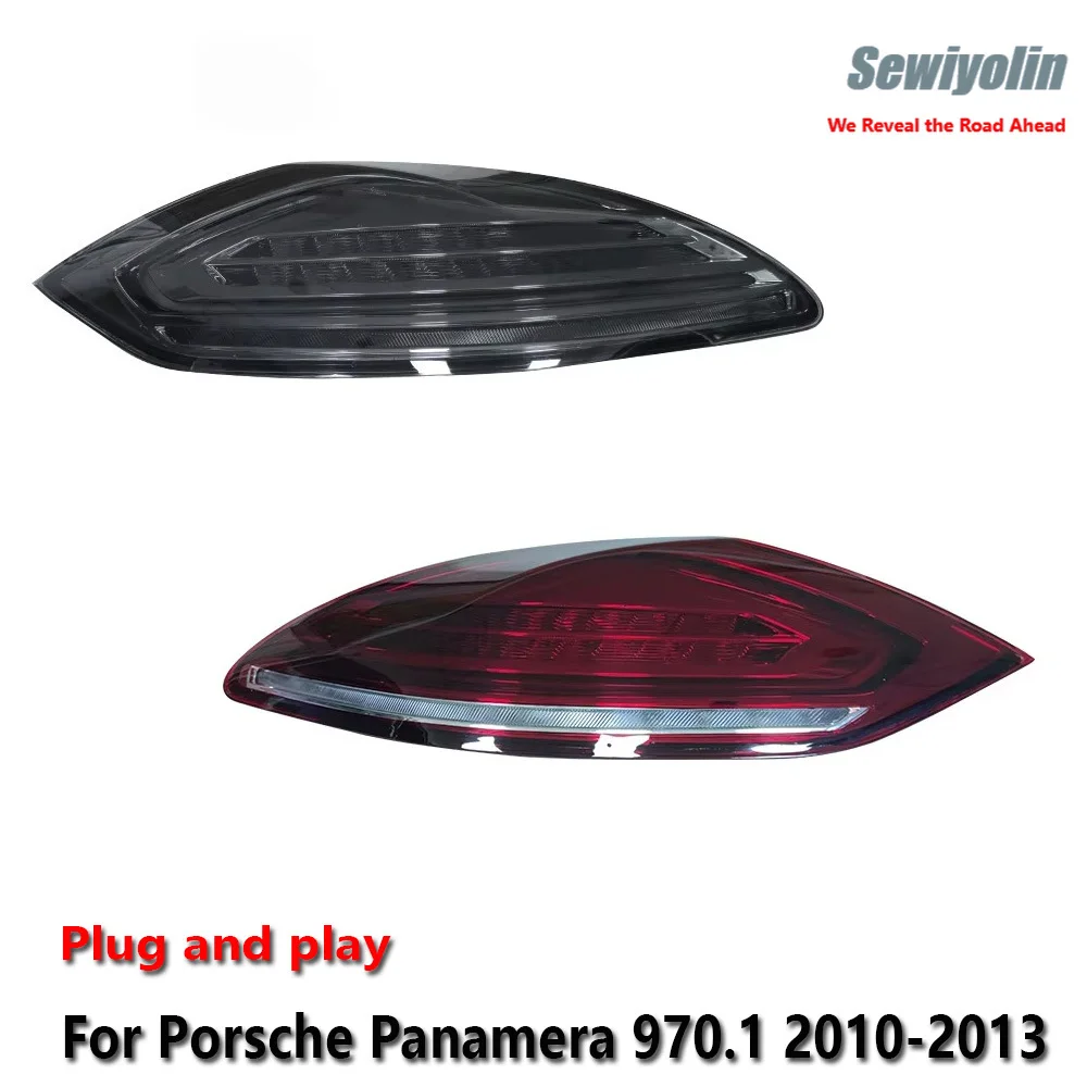 

Car Acesssories Tail LED Lamps For Porsche Panamera 970.1 2010-2013 DRL Fog Rear Trailer Turning Signal Voiture Plug A