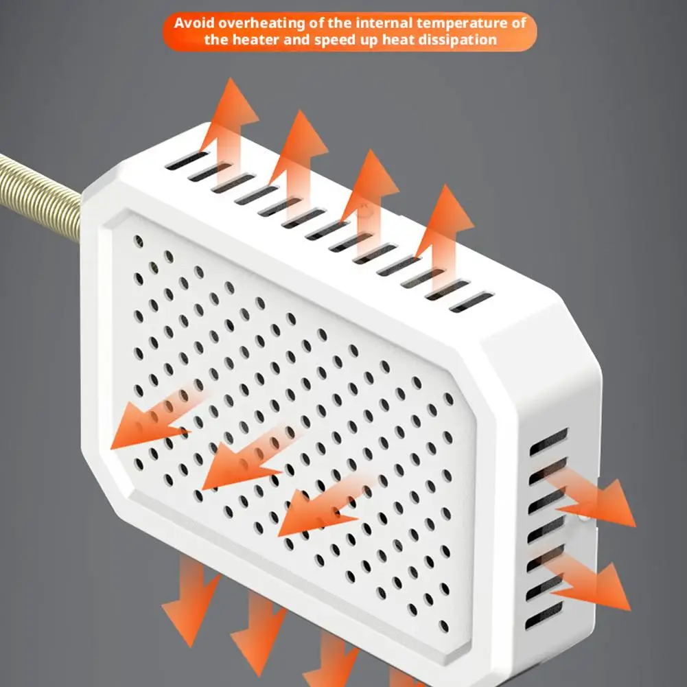 Picture 5: Energy Saving Bird Cage Heater with Constant Temperature Control Waterproof Dustproof Adjustable Bracket Bite Resistant for I5F2