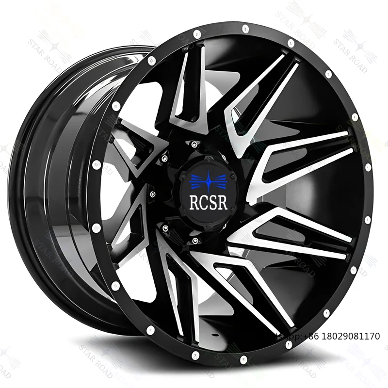 

RCSR Hot Sale 6x139.6 Custom Car Rim Concave Negative Offset Aluminum Alloy Forged 4x4 Offroad Wheel SUV Truck 17 18 19 20 21 22