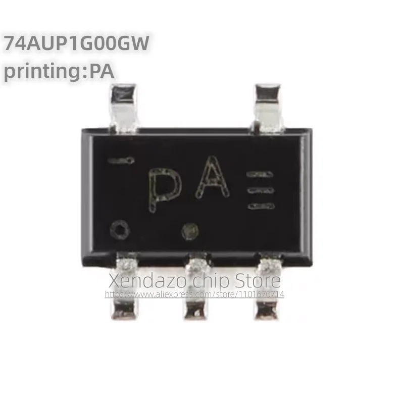 10pcs/lot 74AUP1G00GW printing PA SOT-353 package Original genuine Low power 2-input NAND gate Logic chip