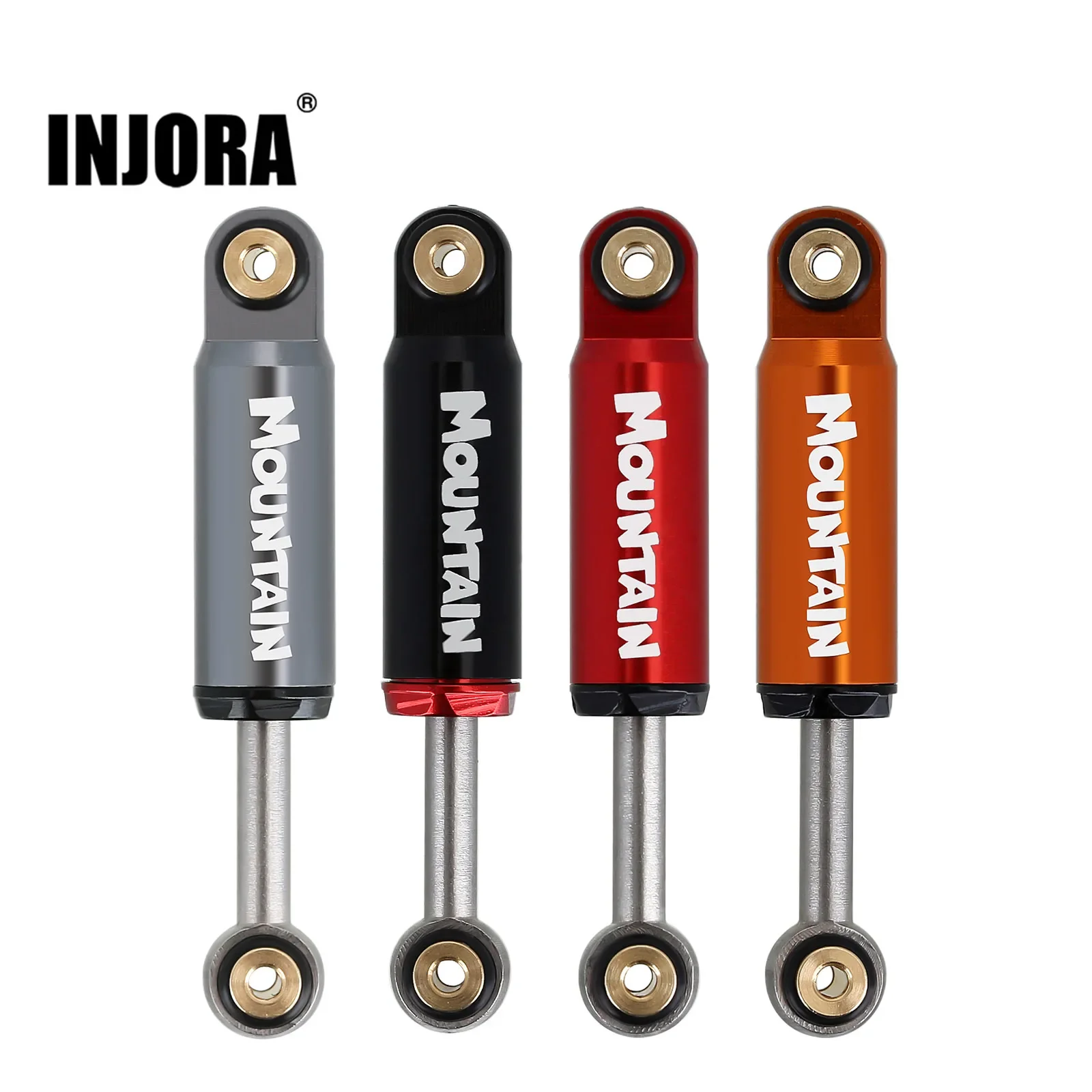 INJORA CNC 32mm Internal Spring Air Damper Shock Absorbers for 1/24 RC Car Crawler Axial SCX24 AXI90081 AXI00002 AXI00001