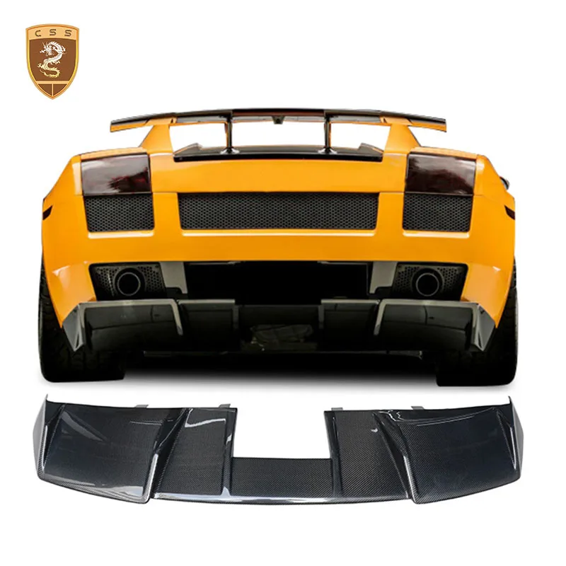 

DC Style Carbon Fiber Rear Trunk Boot Lip For Lamborghini Gallardo LP540/LP550/LP560 2004-2007 Rear Bumper Lip Protect Guard