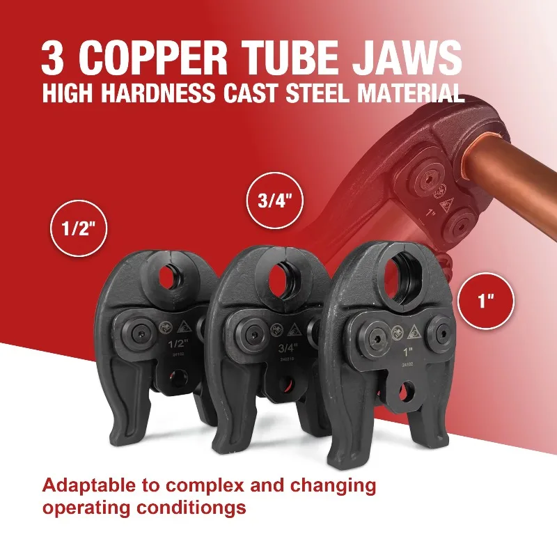 

25-630mm² Fast Cordless Rechargeable Crimping Pliers Copper Aluminum Hydraulic Powered Crimping Tool