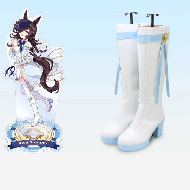 Game Pretty Derby 4th Sakura Laurier Rijst Douche Narita Top Road Cosplay Schoenen Laarzen Voor Hallowmas Party Volwassen Vrouwen Mannen