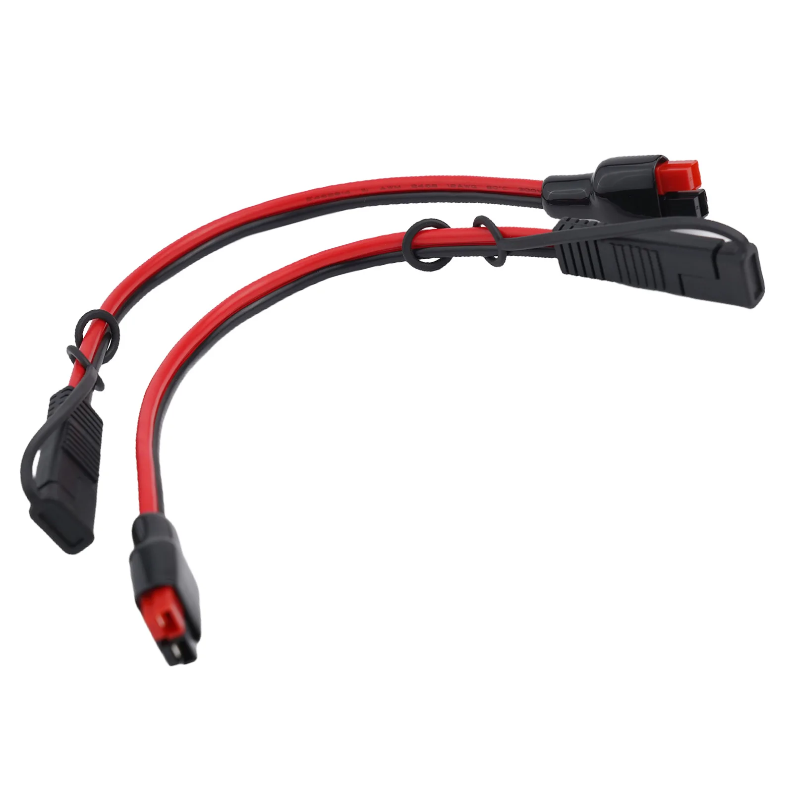 

1 Pair 12 Gauge 30A 360W Cable Connector to SAE Adapter for Pole Pure Copper Wire Converter for Easy Connection