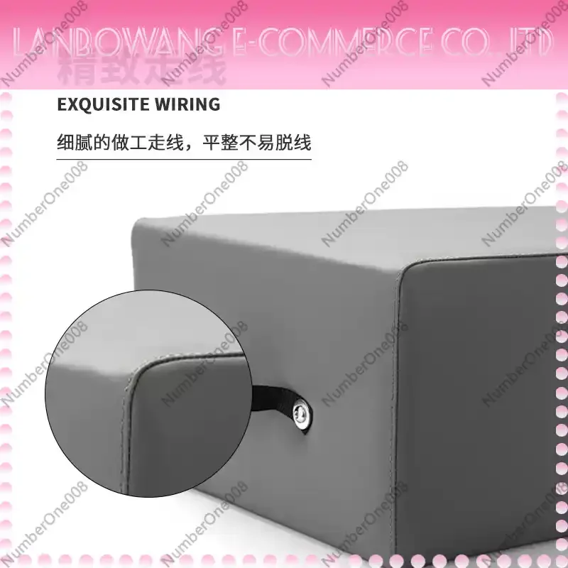 Pilates Reformer Box Soft Seat Cushion Square Exercise Accessory for Core Bed