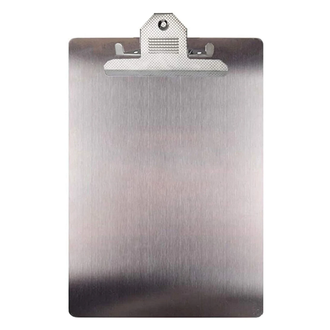 File Folder Metal Clipboard A4 Stainless Steel Clip Board Organizer Binder Board Menu Splint for Office School Teach