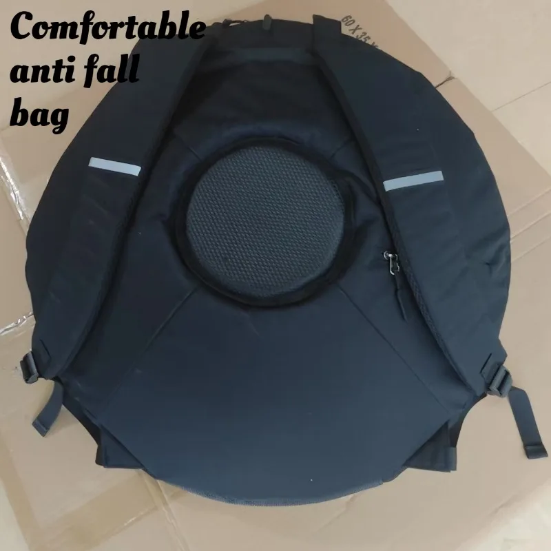 Oxford Cloth Circular Instrument Bag Thickened Professional Portable Shoulders Hangpan Storage Bag Musical Instrument Accessory