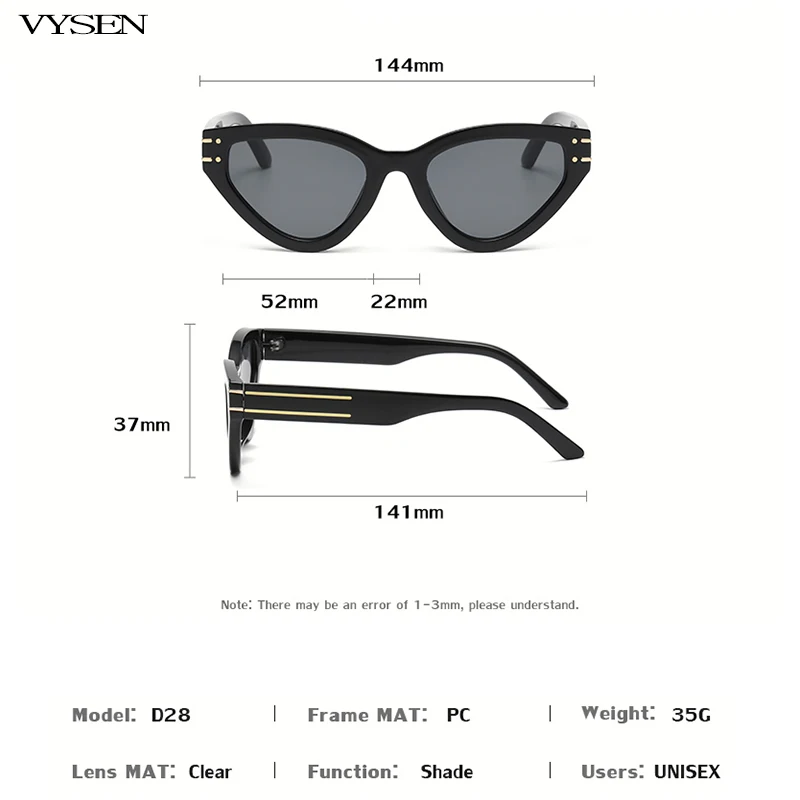 Fashion Cat Eye Sunglasses Women 2024 Luxury Brand Designer For Men Cateye Sun Glasses Ladies Retro Eyeglasses female Eyewear